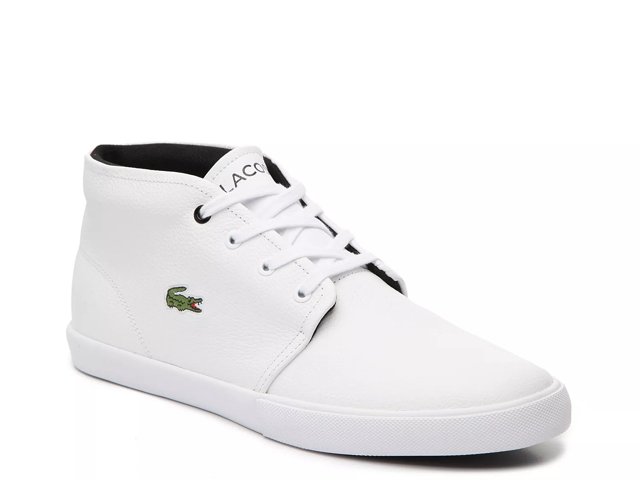 lacoste mid shoes