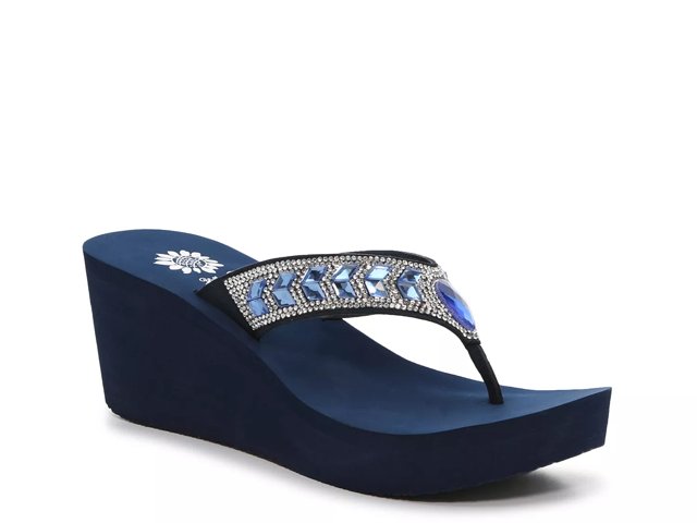 Dsw flip flop wedge hot sale