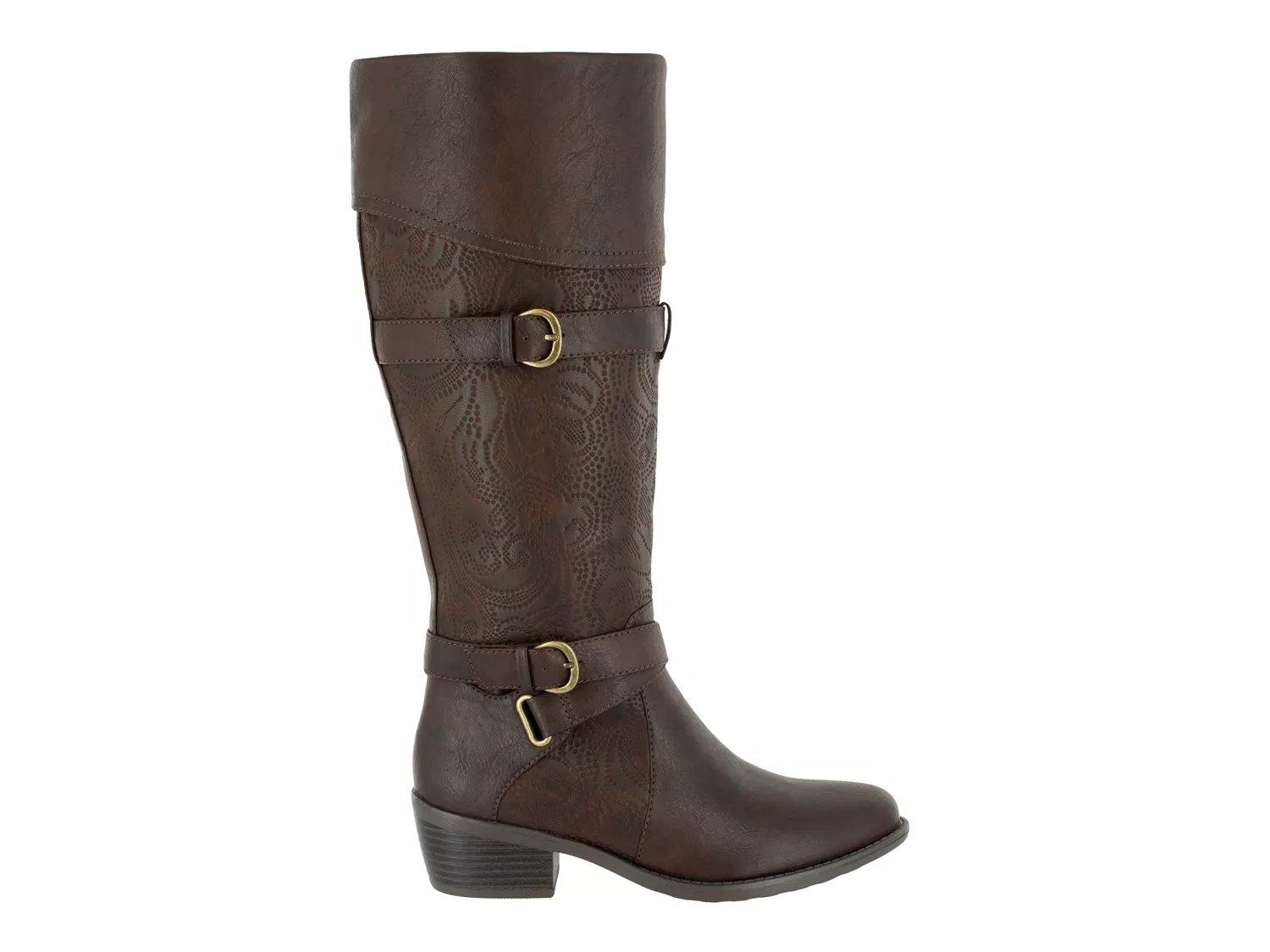 demetria wide calf riding boot
