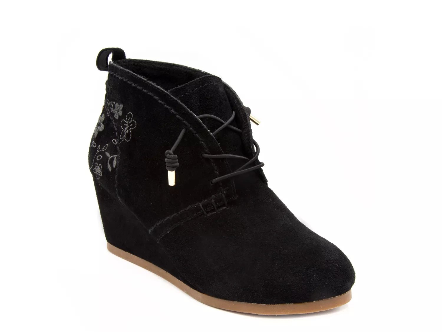 bebe wedge boots