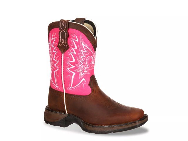 Durango Let Love Fly Western Cowboy Boot Kids Free Shipping DSW