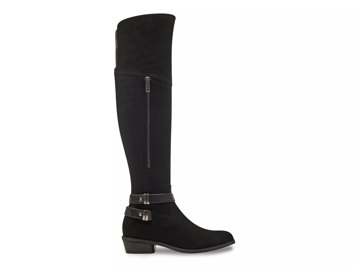 dsw over the knee boots leather