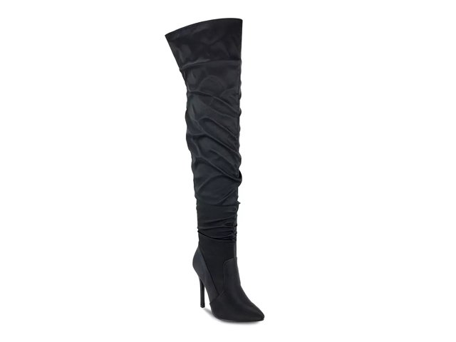 Dsw leather thigh high boots hotsell