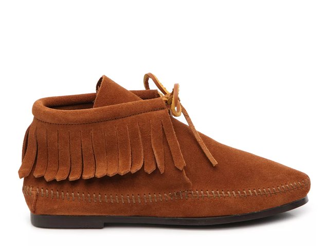 Minnetonka Classic Fringe Bootie