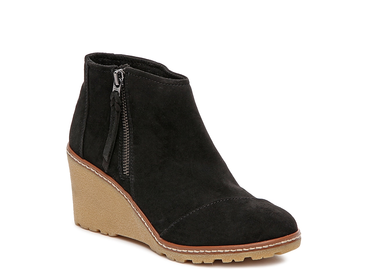 TOMS Avery Wedge Bootie Women's Shoes | DSW