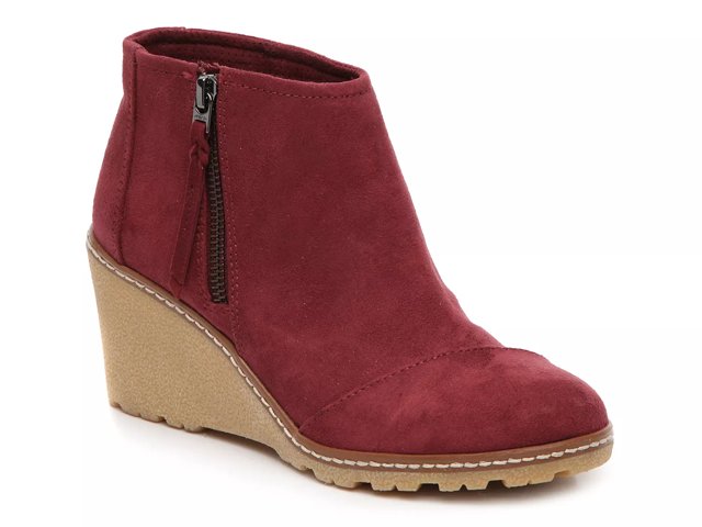avery wedge bootie toms