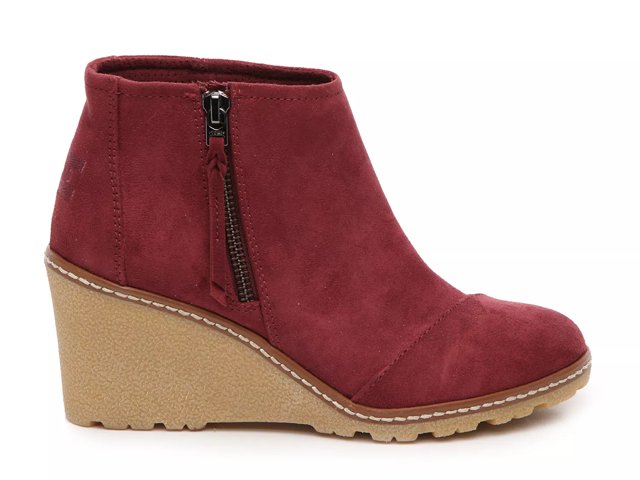 avery wedge bootie toms