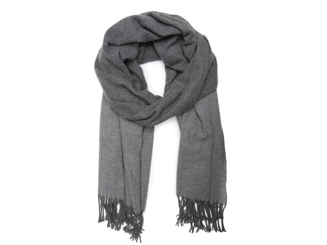 Aston Grey Two Tone Oblong Scarf - Free Shipping | DSW