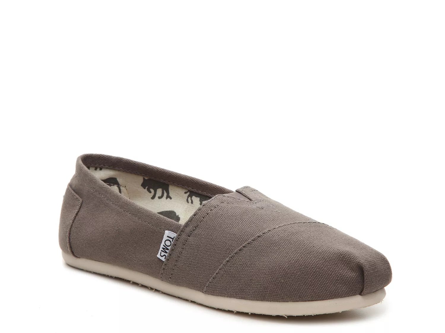 dsw gray flats