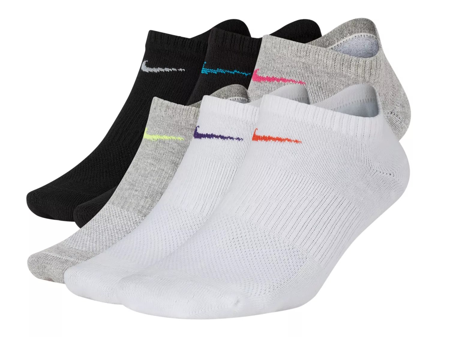 nike performance lightweight no show socks