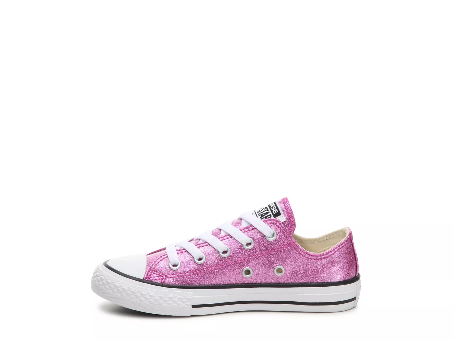 pink glitter converse kids