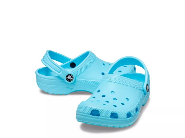 Ice blue crocs hot sale