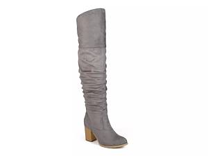 Gray wide width on sale boots