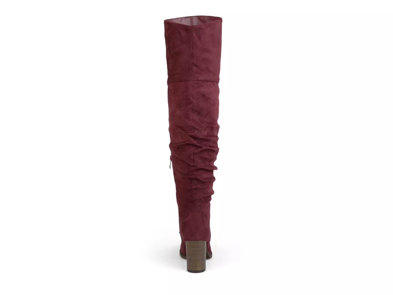 journee collection maya wide calf thigh high boot