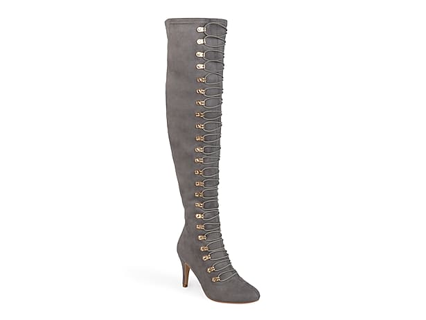 Journee Collection Trill Wide Calf Thigh High Boot - Free Shipping | DSW