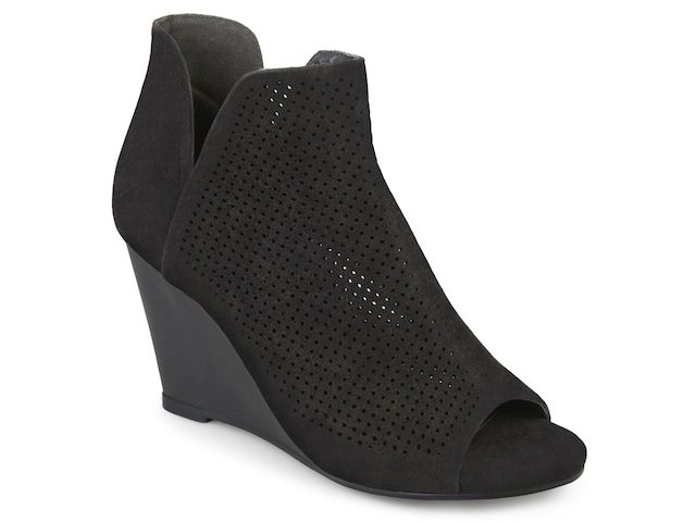 Journee Collection Andies Wedge Bootie - Free Shipping | DSW