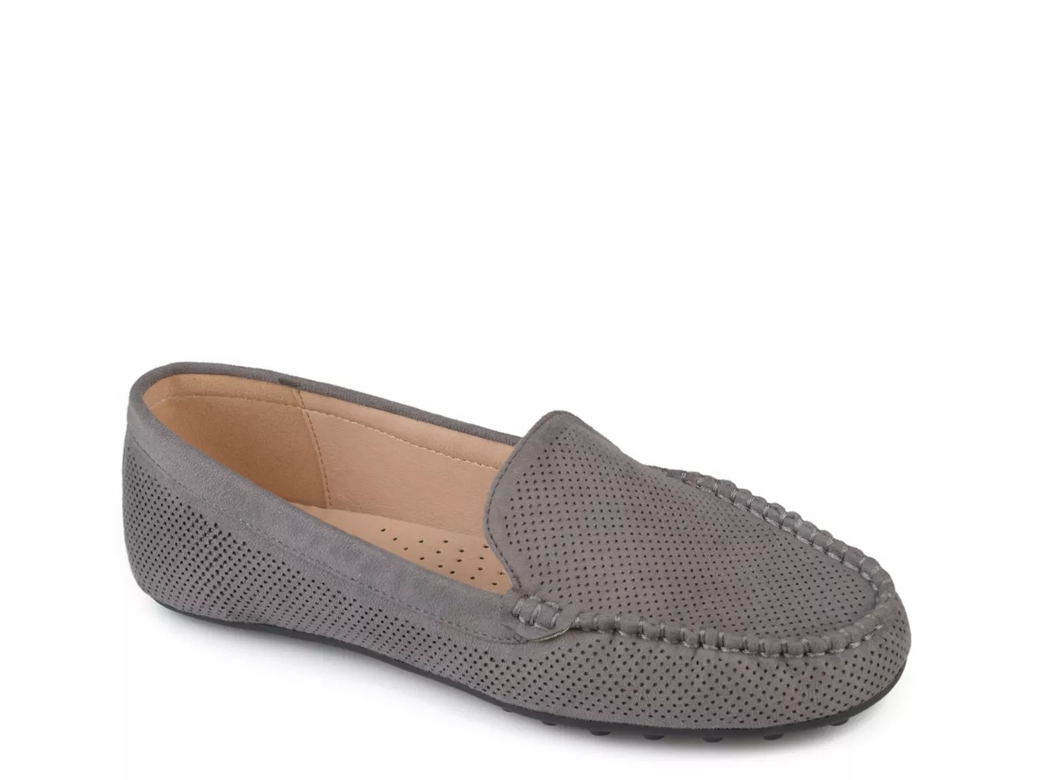 dsw gray flats