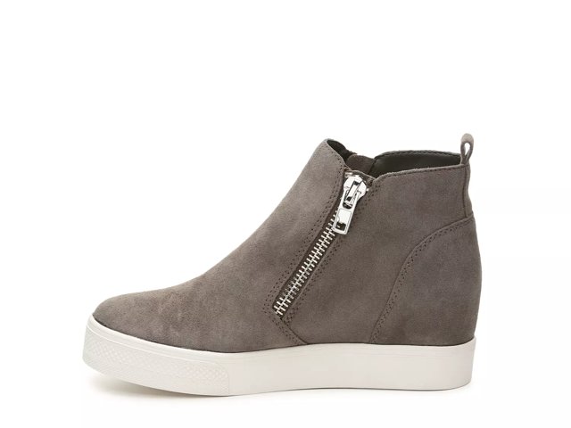 dsw steve madden wedge sneaker