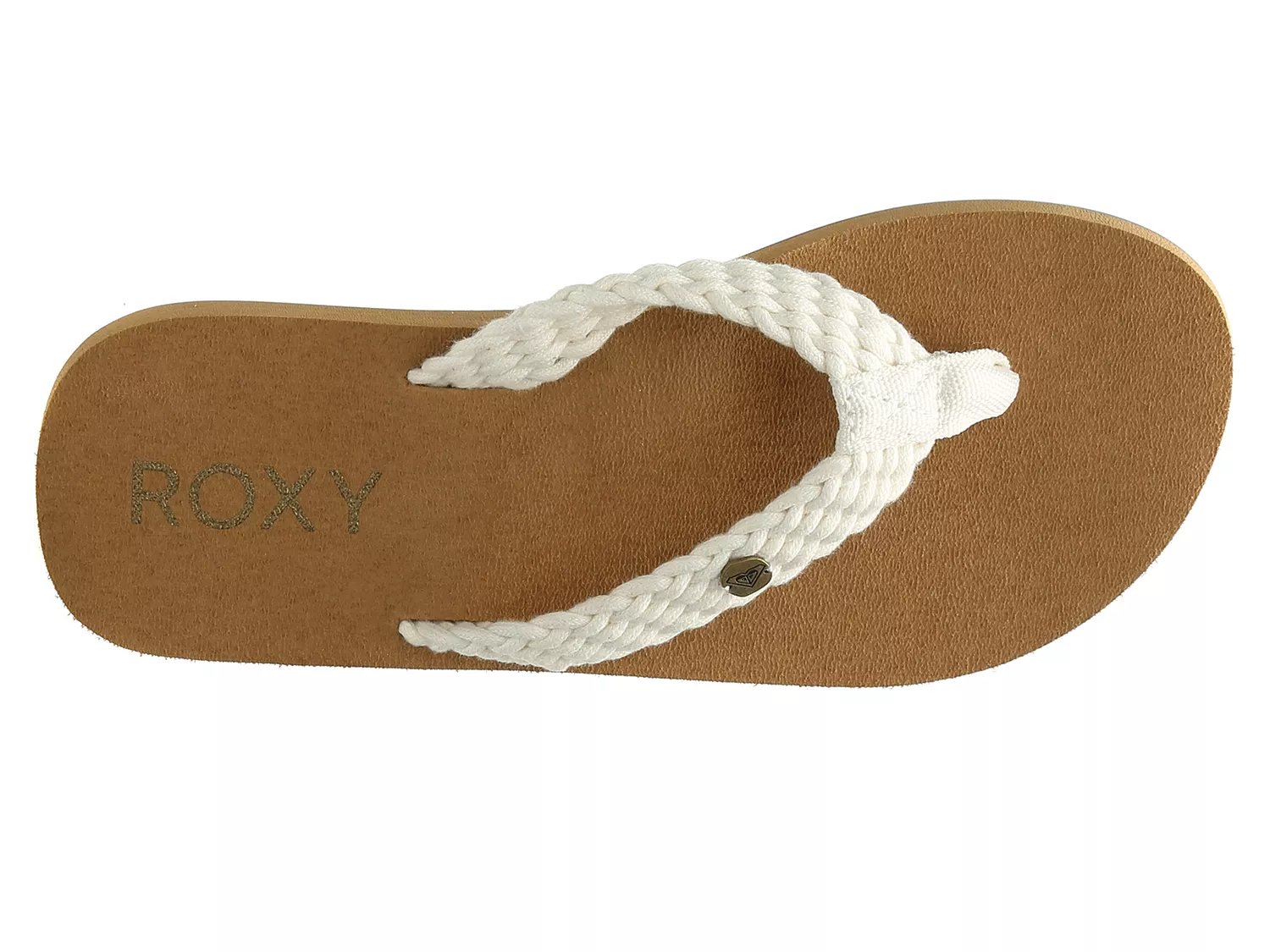 roxy flip flops dsw