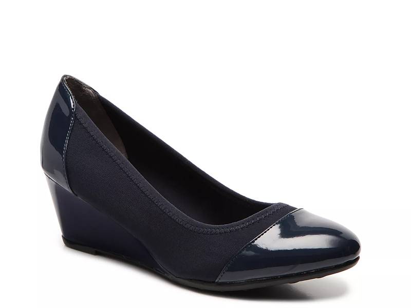 lifestride juliana stretch wedge heel
