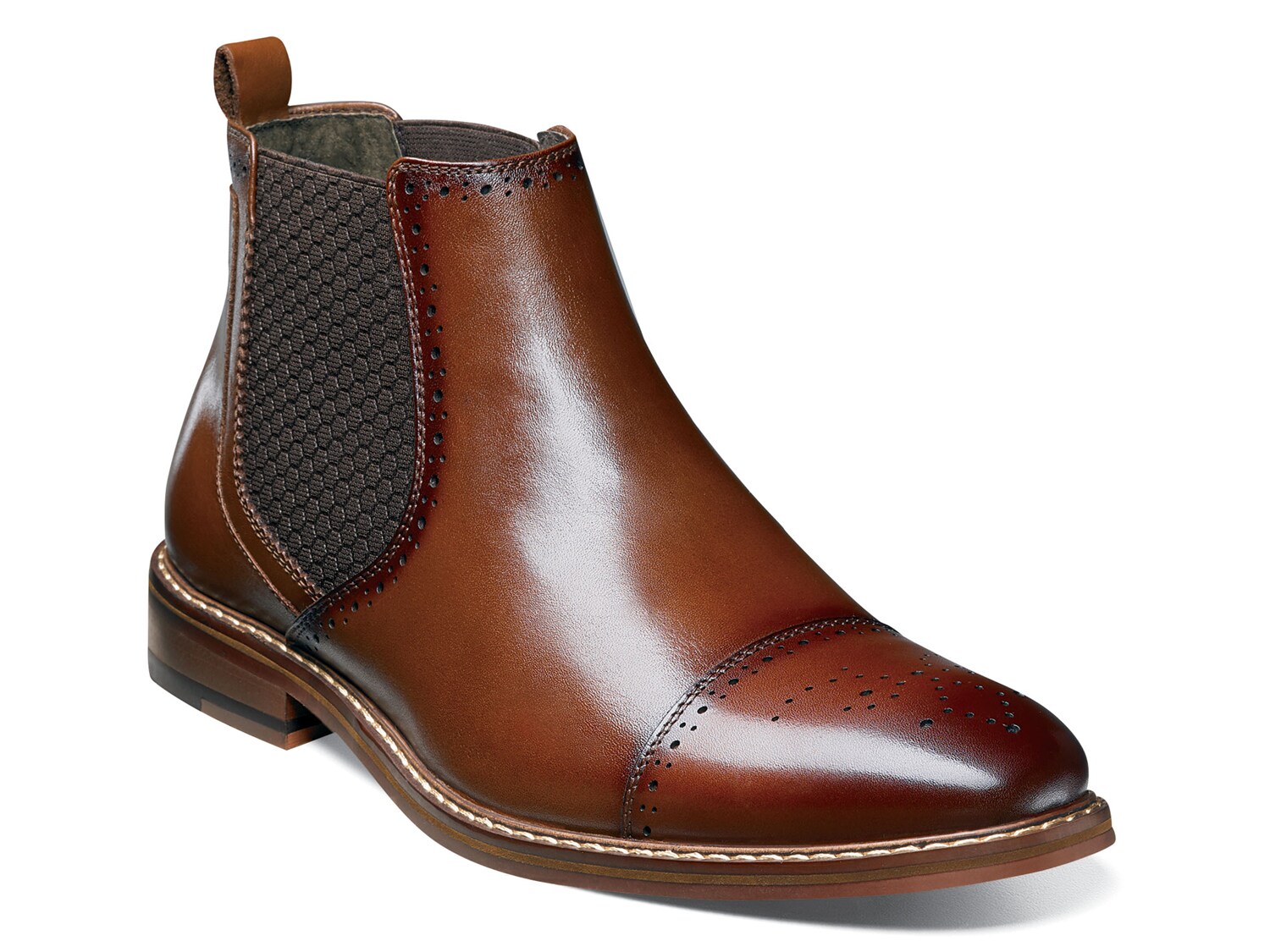 stacy adams alomar cap toe boot