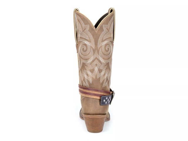 Durango Flag Strap Cowboy Boot