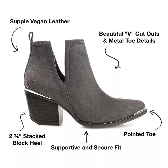Journee Collection Issla Western Bootie Free Shipping DSW