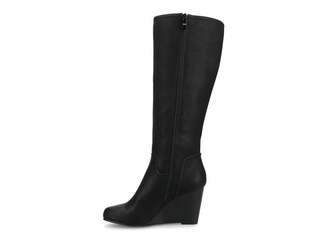 Journee Langly Wedge Boot - Free Shipping | DSW