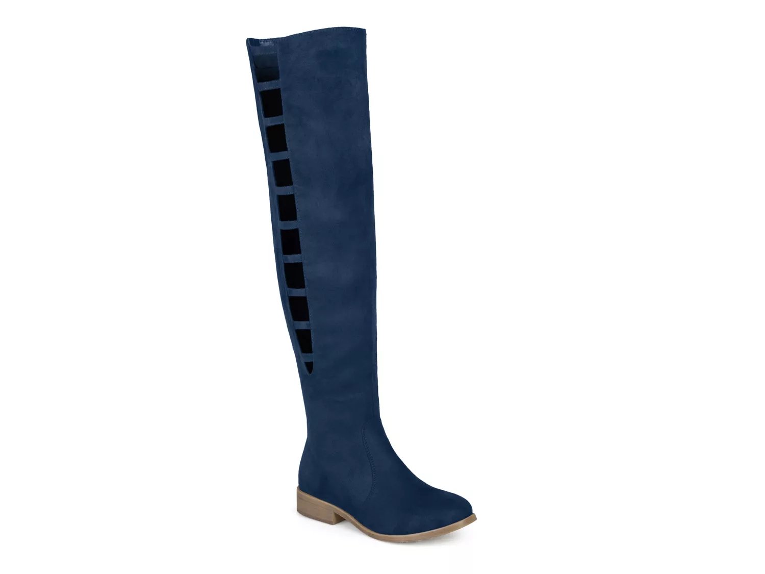 journee collection pitch over the knee boot