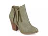 Green sale booties dsw