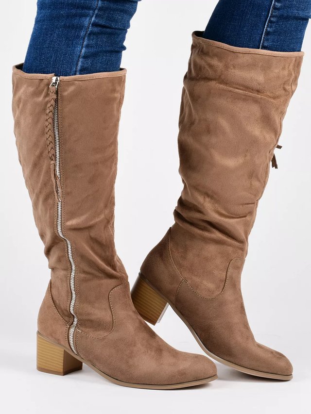 Journee wide sales calf boots
