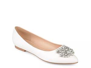 White best sale dressy flats