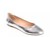 Womens silver flat online shoes