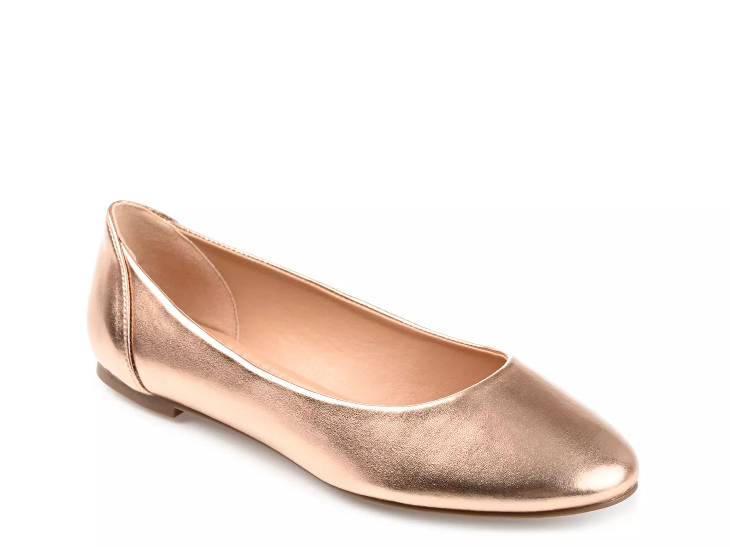 dsw rose gold flats