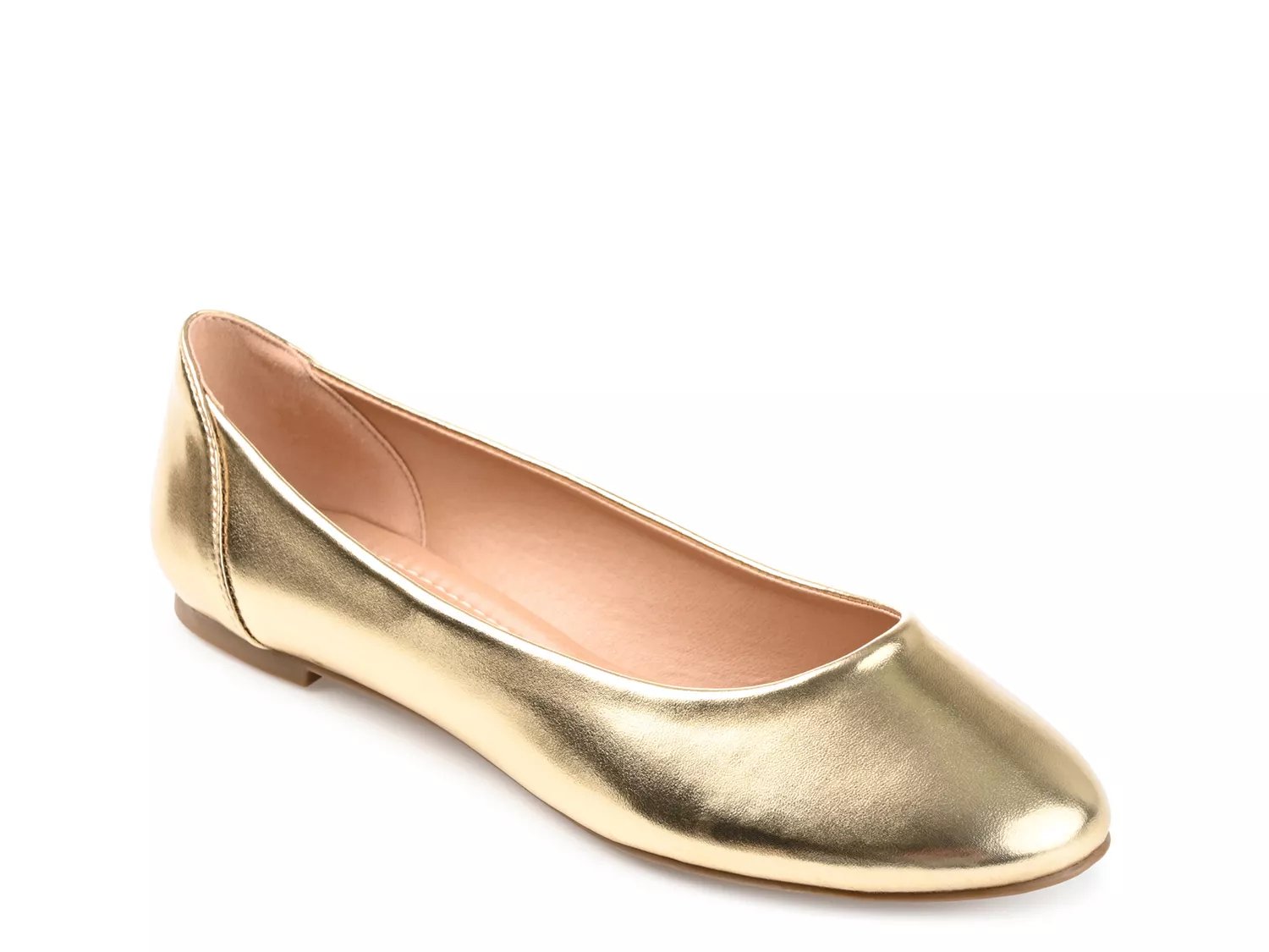 gold flats size 11