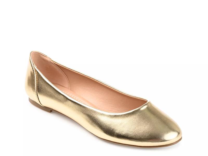 Shop Women s Gold Ballet Flats DSW