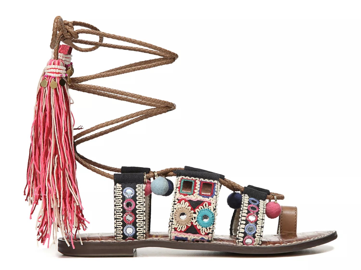 sam edelman brown gladiator sandals