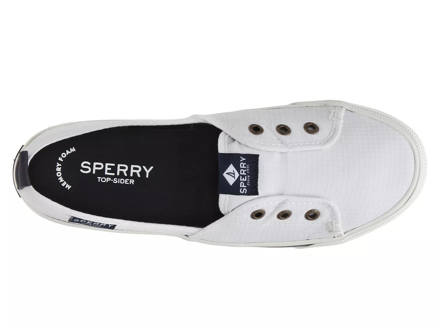 sperry lounge wharf white