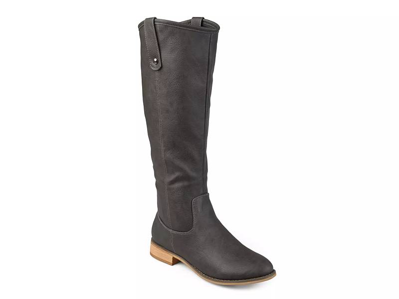 dsw brown tall boots