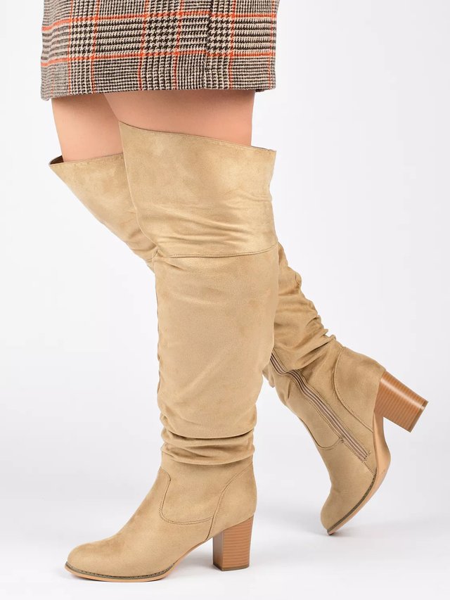 Journee Collection Kaison Extra Wide Calf Over the Knee Boot