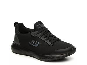 Comfortable black work shoes womens sale