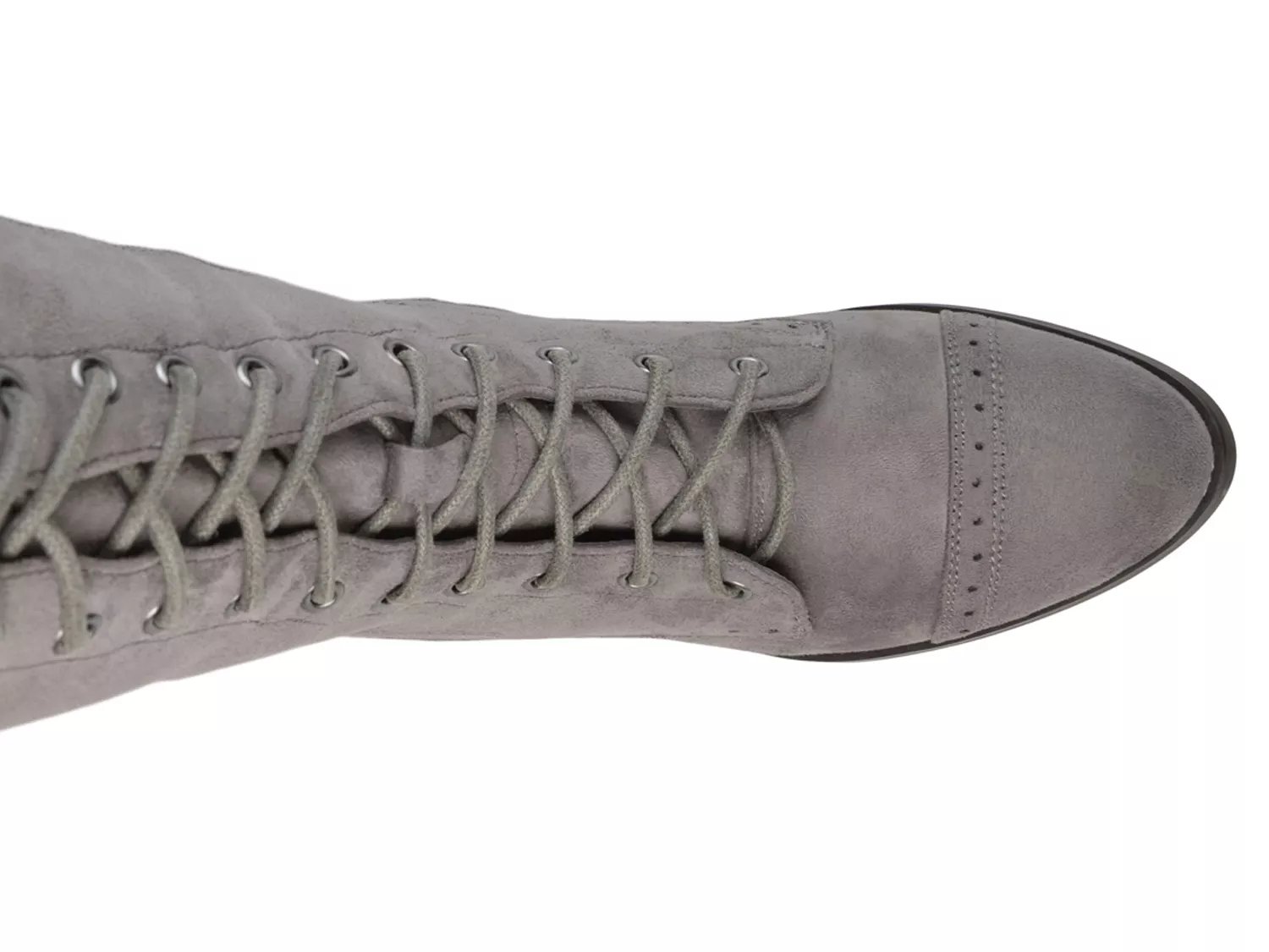 journee collection bazel over the knee combat boot