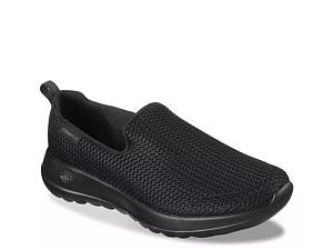 Skechers Sport Virtue Lucent Metallic Black Knit Bungee Athletic Slip-On  Nursing Shoes, Athletic Slip-On Shoes