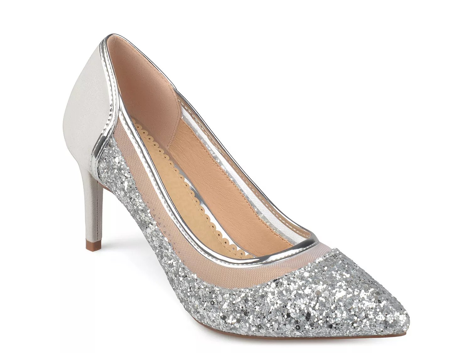 Silver Evening \u0026 Wedding Flats 