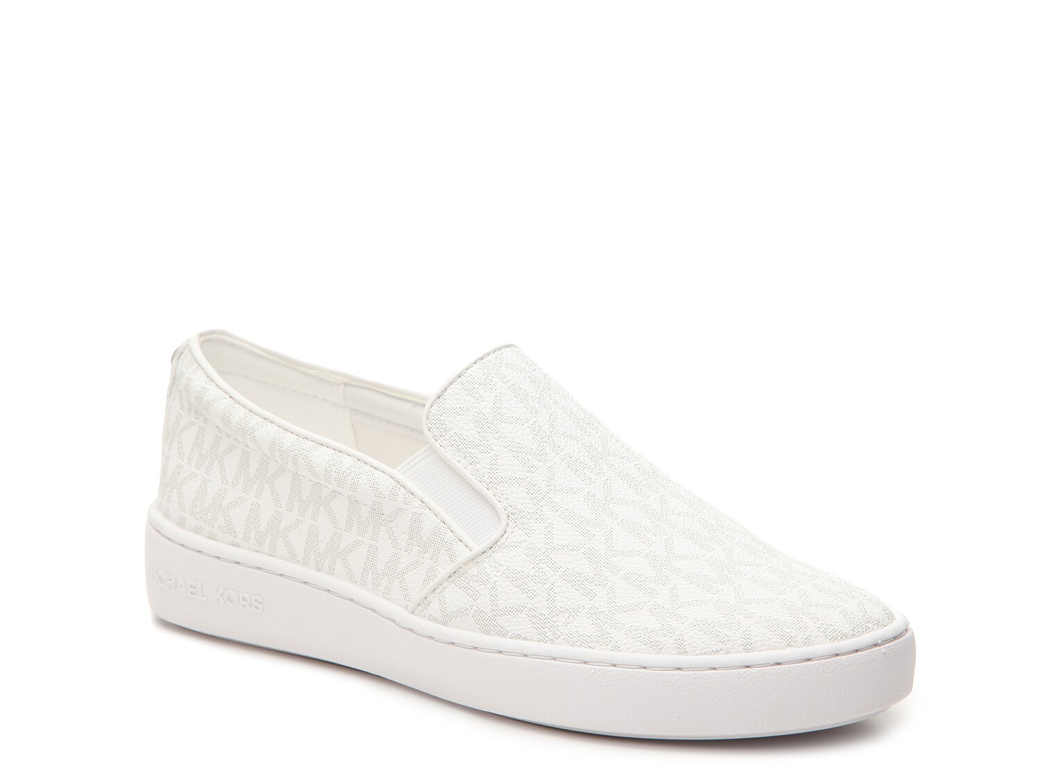 ladies white slip on shoes