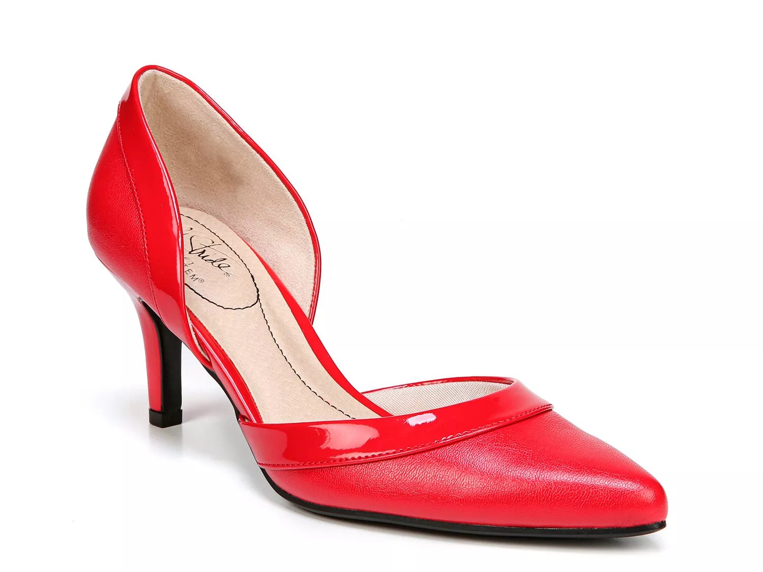 lifestride red pumps