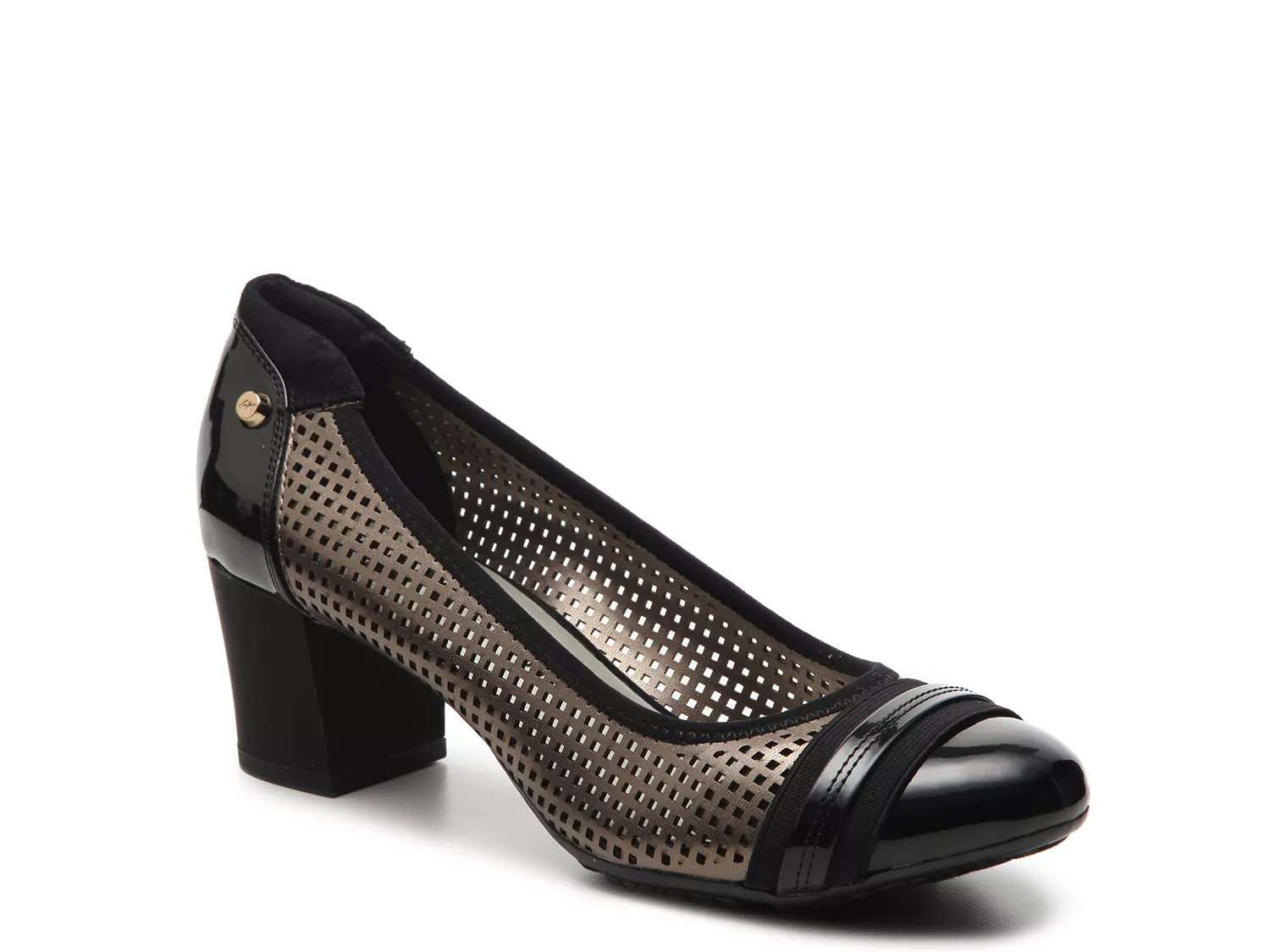 anne klein sport guardian block heel pumps