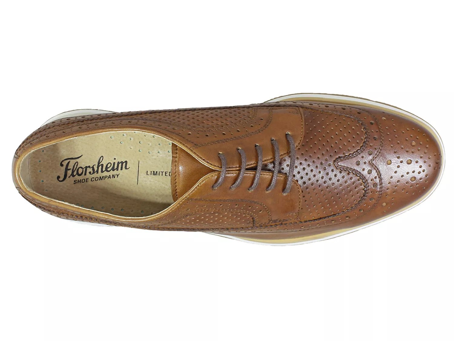 florsheim flux wingtip oxford