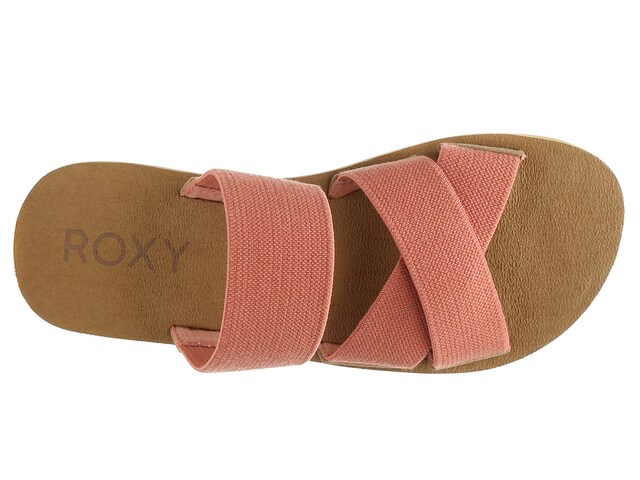 Shoreside Flat Elastic Sandals #Roxy