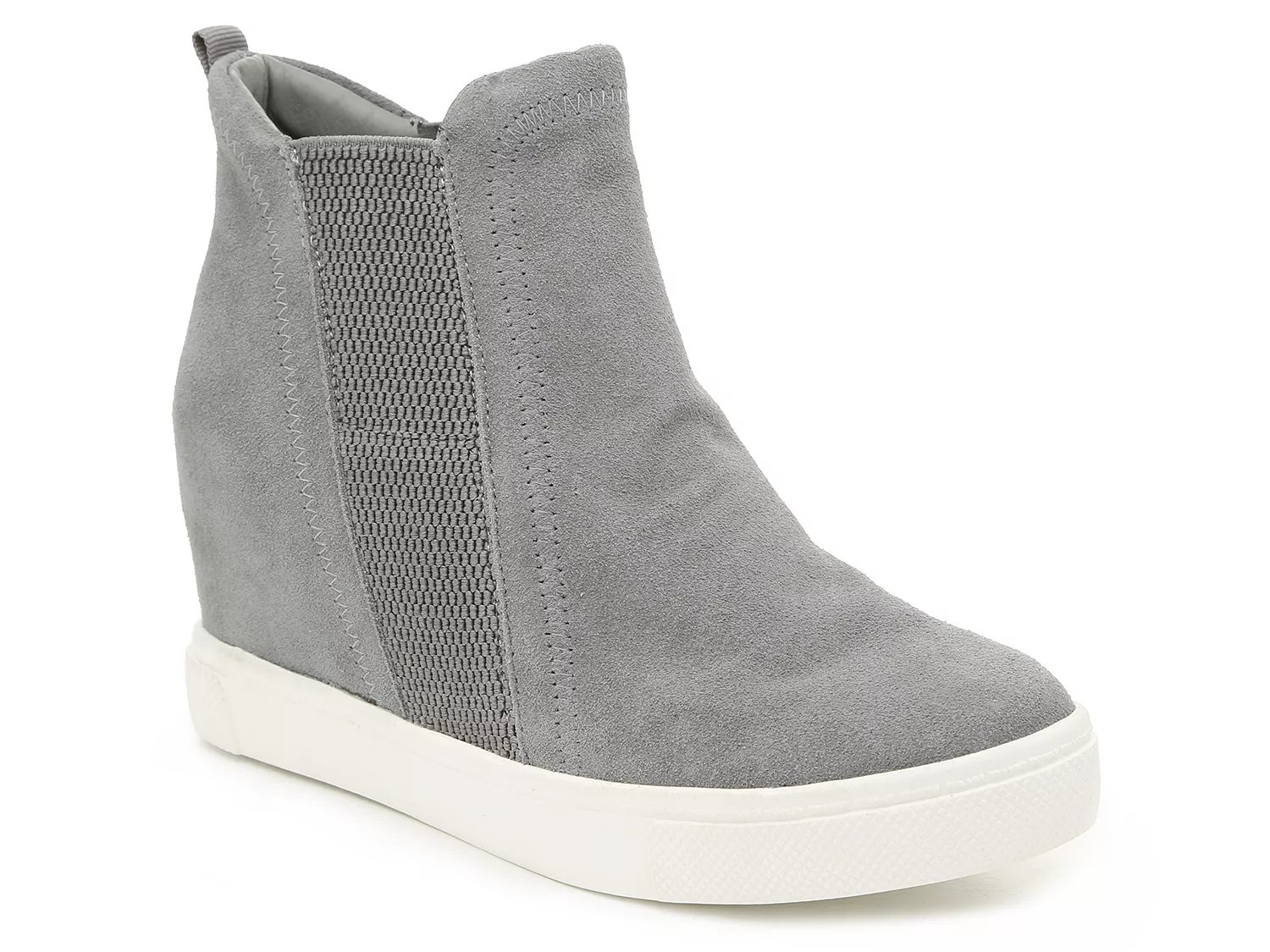 grey wedge sneaker